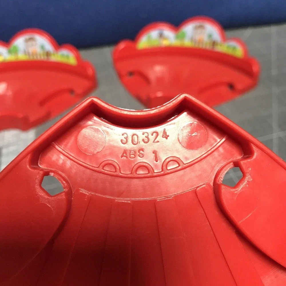 VTech Go Smart Wheels 3‎ Replacement Parts Red Curve Track L 30324